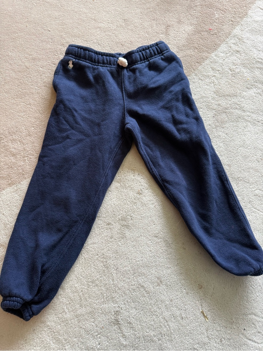 Polo by Ralph Lauren Navy Fleece Joggers size 4T